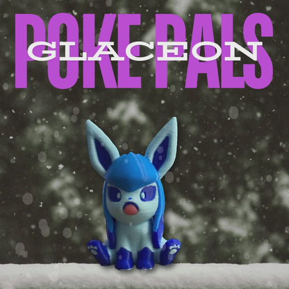 Poke Pals - Glaceon Evolution - FDM Filament Print