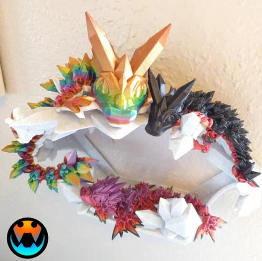 Crystal Cave Wall Mount Shelf